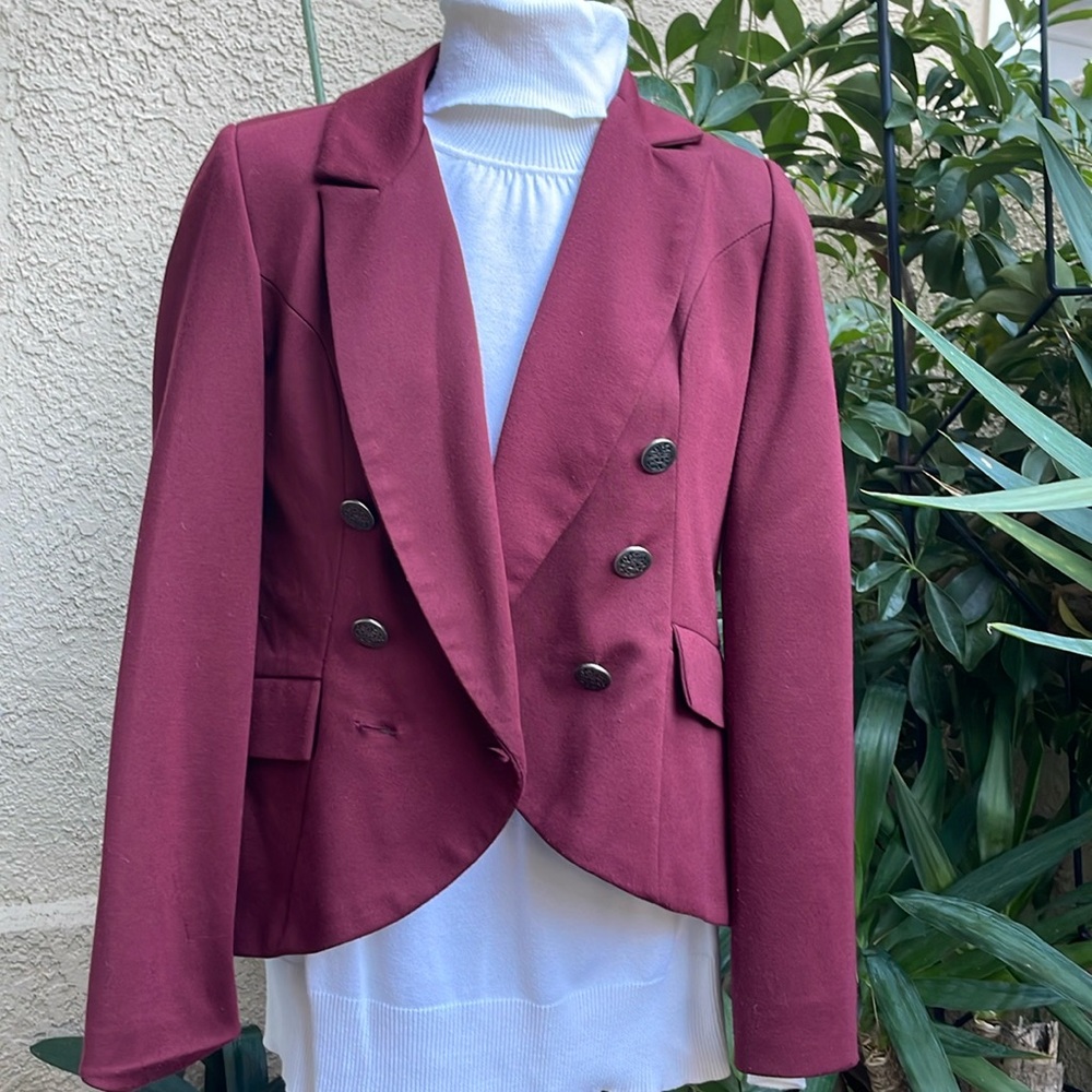 Burgundy Willow & Clay jacket
